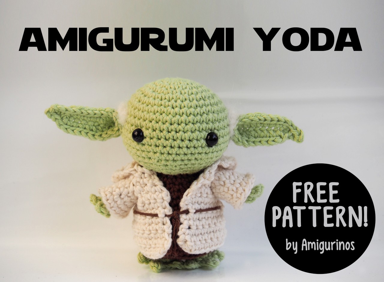amigurumi yoda free pattern 1