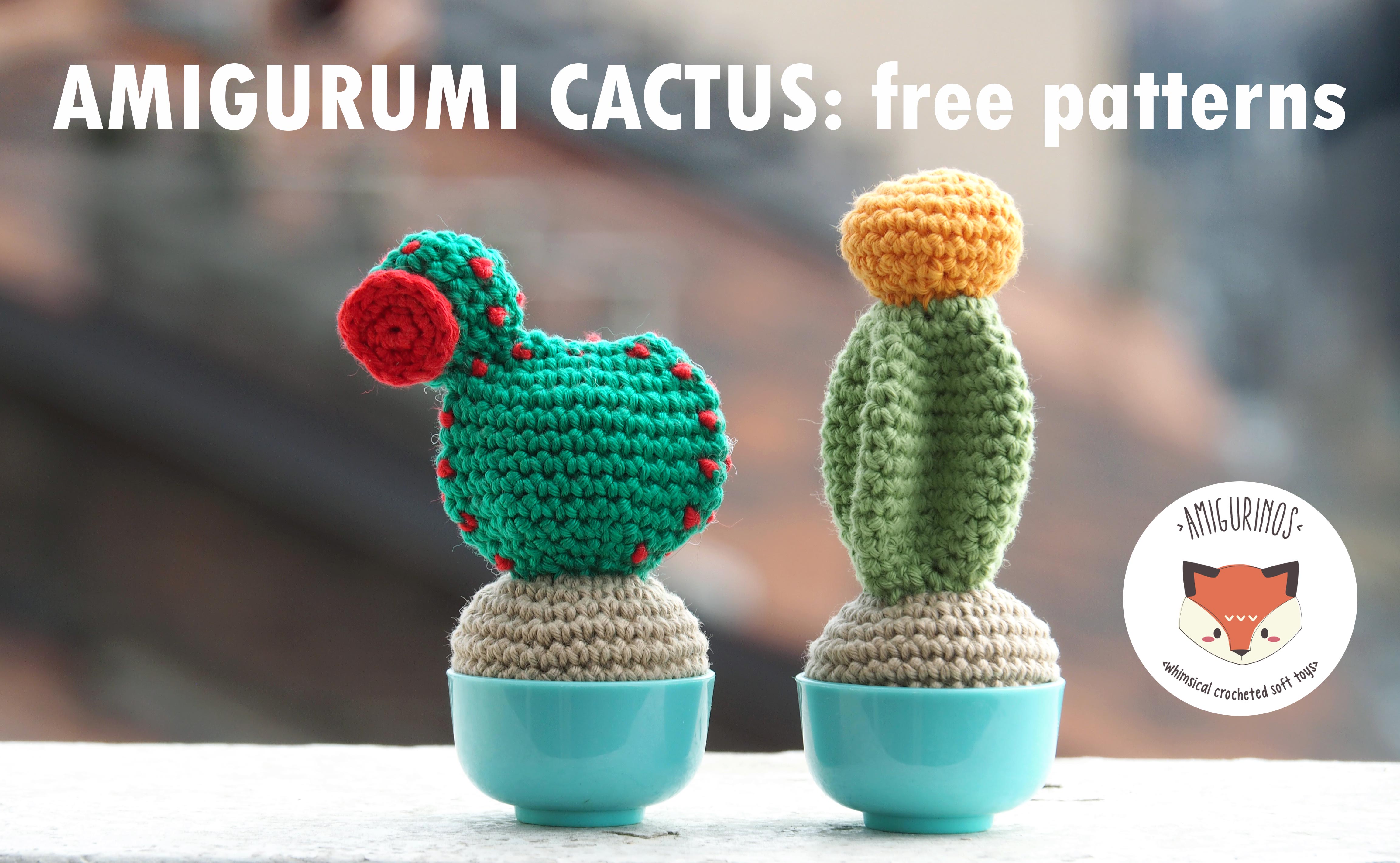 Amigurumi Cactus free pattern 1
